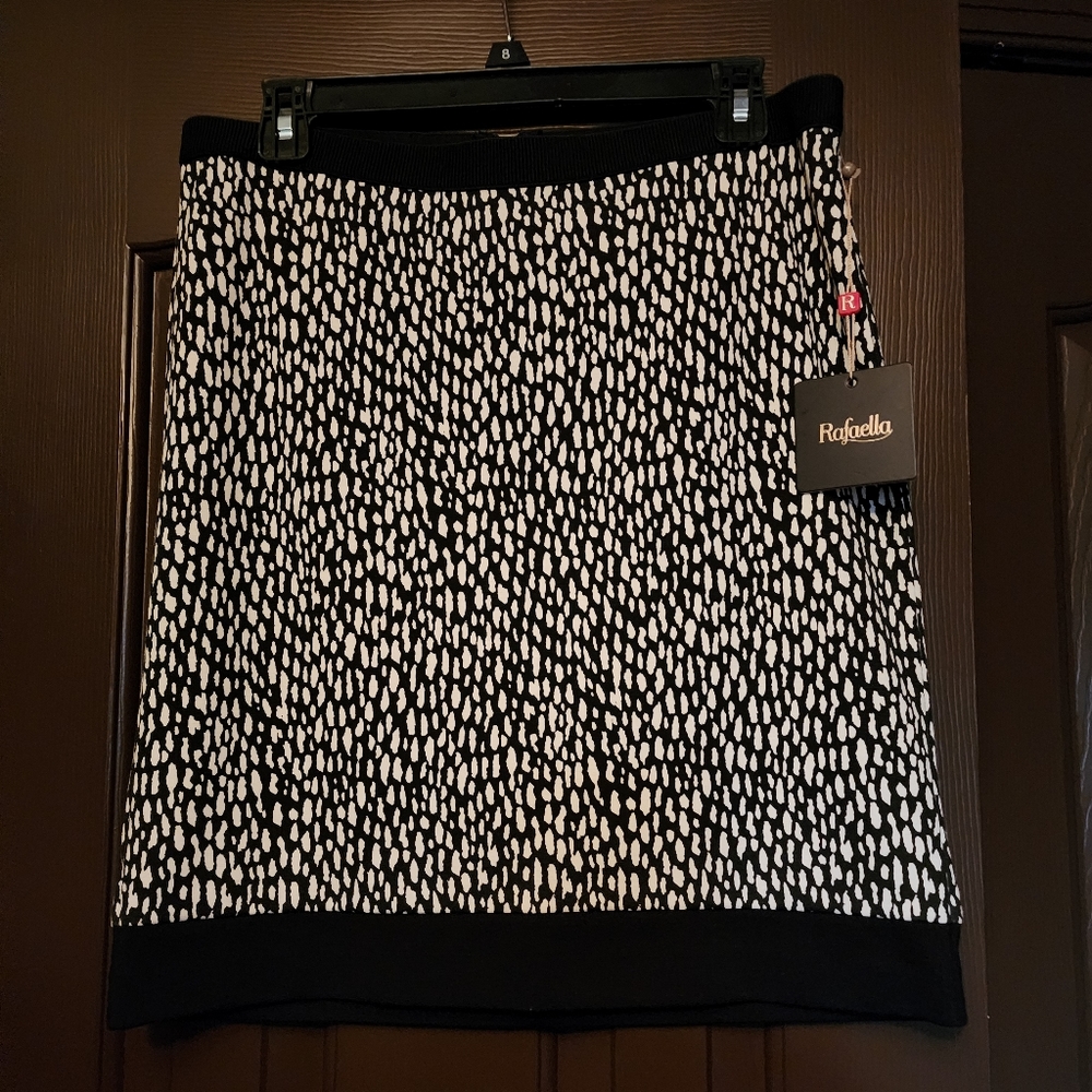 Rafella Animal Print Skirt